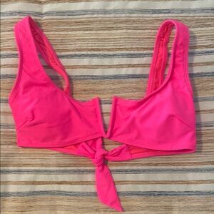 Vibrant Pink Bikini Top